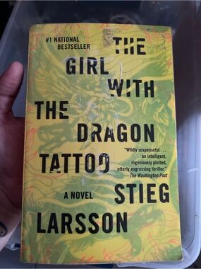 The Girl With The Dragon Tattoo Stieg Larsson Paperback Thriller Novel